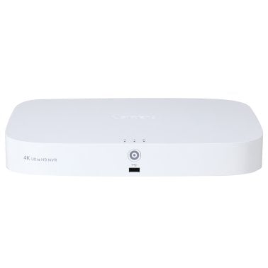 Lorex N84382-8CA8-E Fusion 4K 8.0-MP 8-Camera-Capable 2-TB Wired NVR System, White (with Eight 4K Wired IP Bullet Cameras)