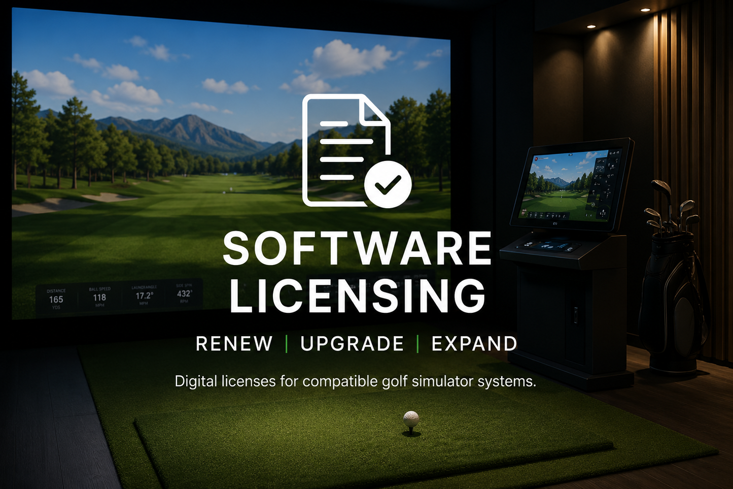TruGolf E6 Golf & E6 CONNECT — Software Licensing