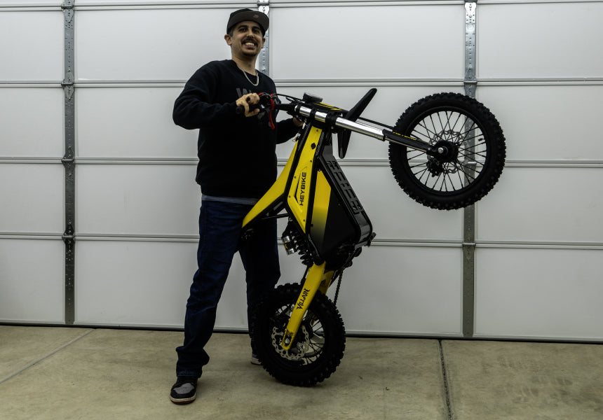 Heybike Villain Electric Pit Bike — Built for Power, Control & Pure Riding Freedom
