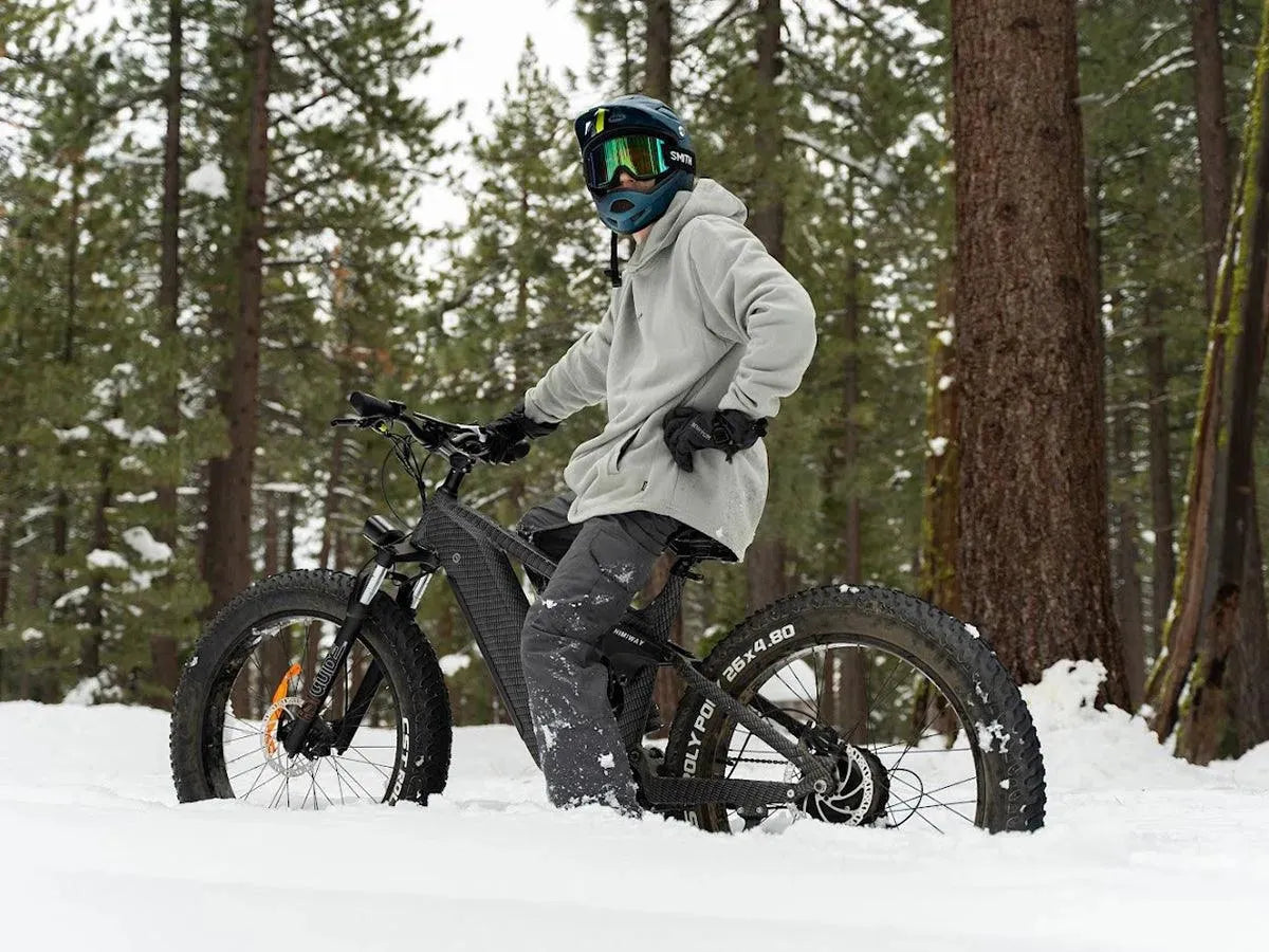 Himiway D7 Electric Bike - Full Suspension Fat Tire 960Wh - Top Speed 20 MPH