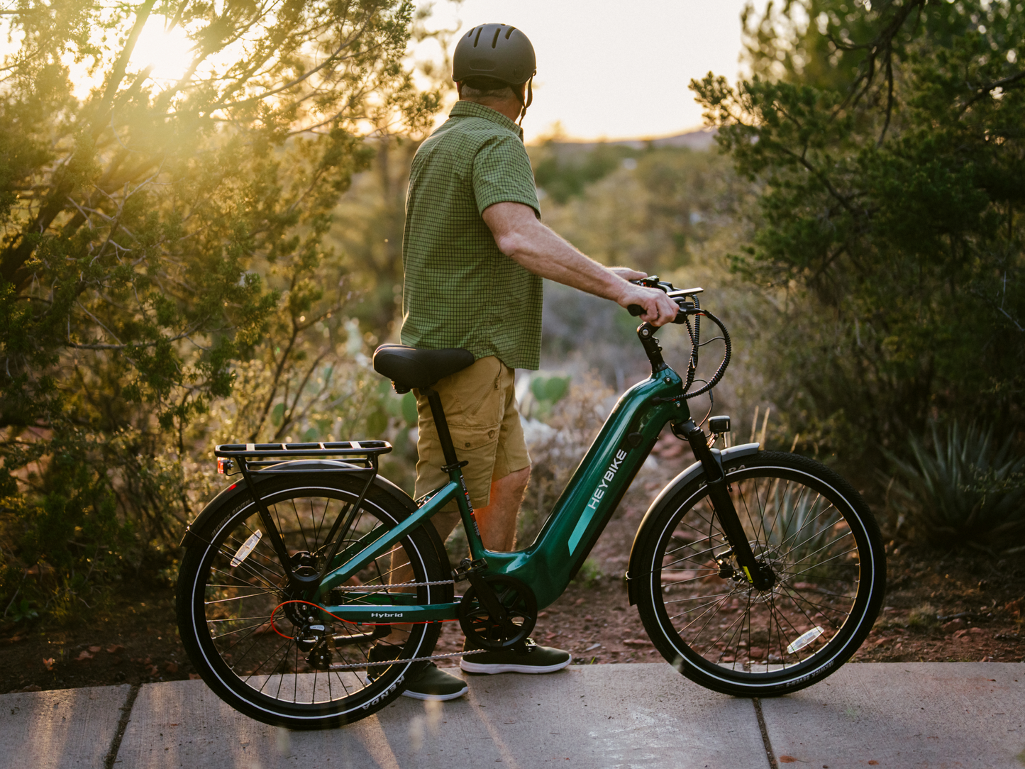 Heybike Hybrid Electric Commuter Bike - 100 Mile Range, High Capacity - Top Speed 28 MPH