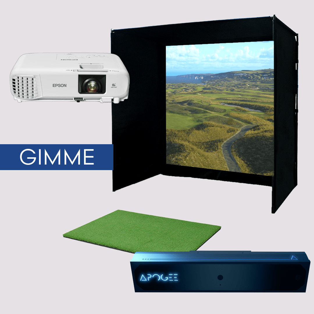 TruGolf APOGEE Starter 10 — Golf Simulator Package