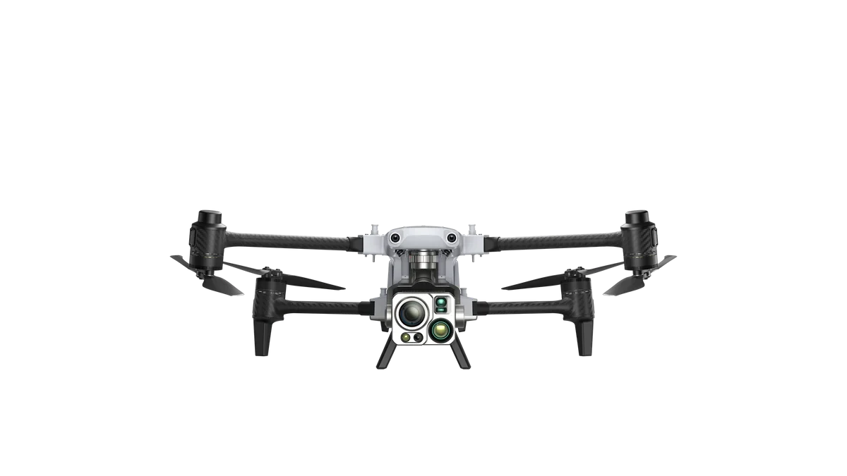 Autel Alpha L35T industrial drone front view with DG-L35T multi-sensor payload