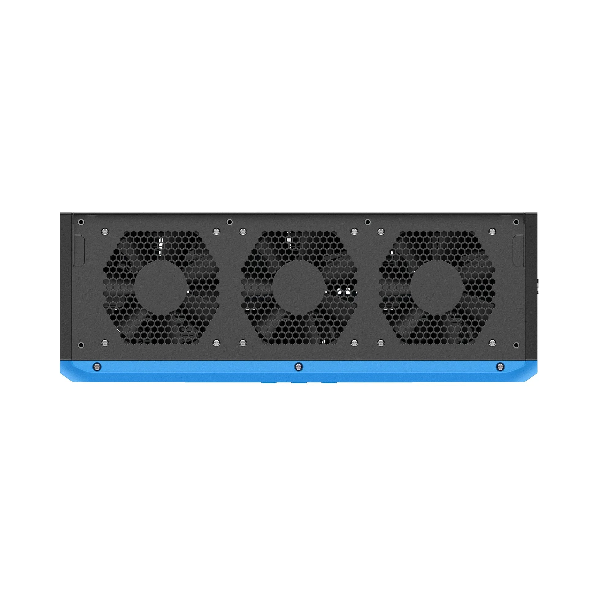 BLUETTI RV5 rear cooling fans and connection area