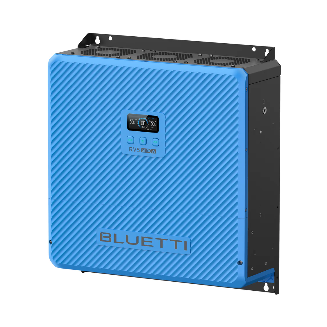BLUETTI RV5 5000W RV power hub angled view