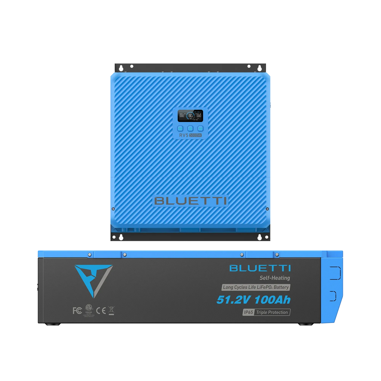 BLUETTI RV5 power hub with B4810 5120Wh battery bundle
