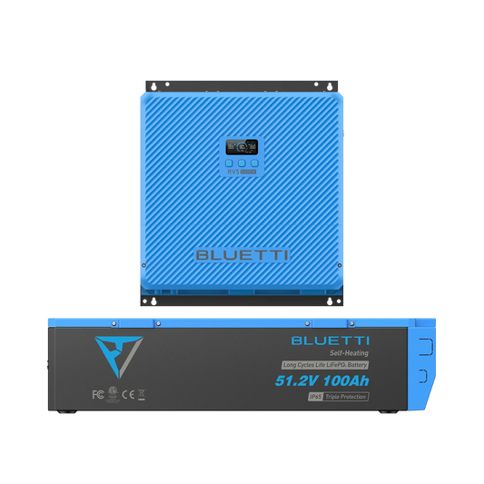 BLUETTI RV5 power hub with B4810 5120Wh battery bundle