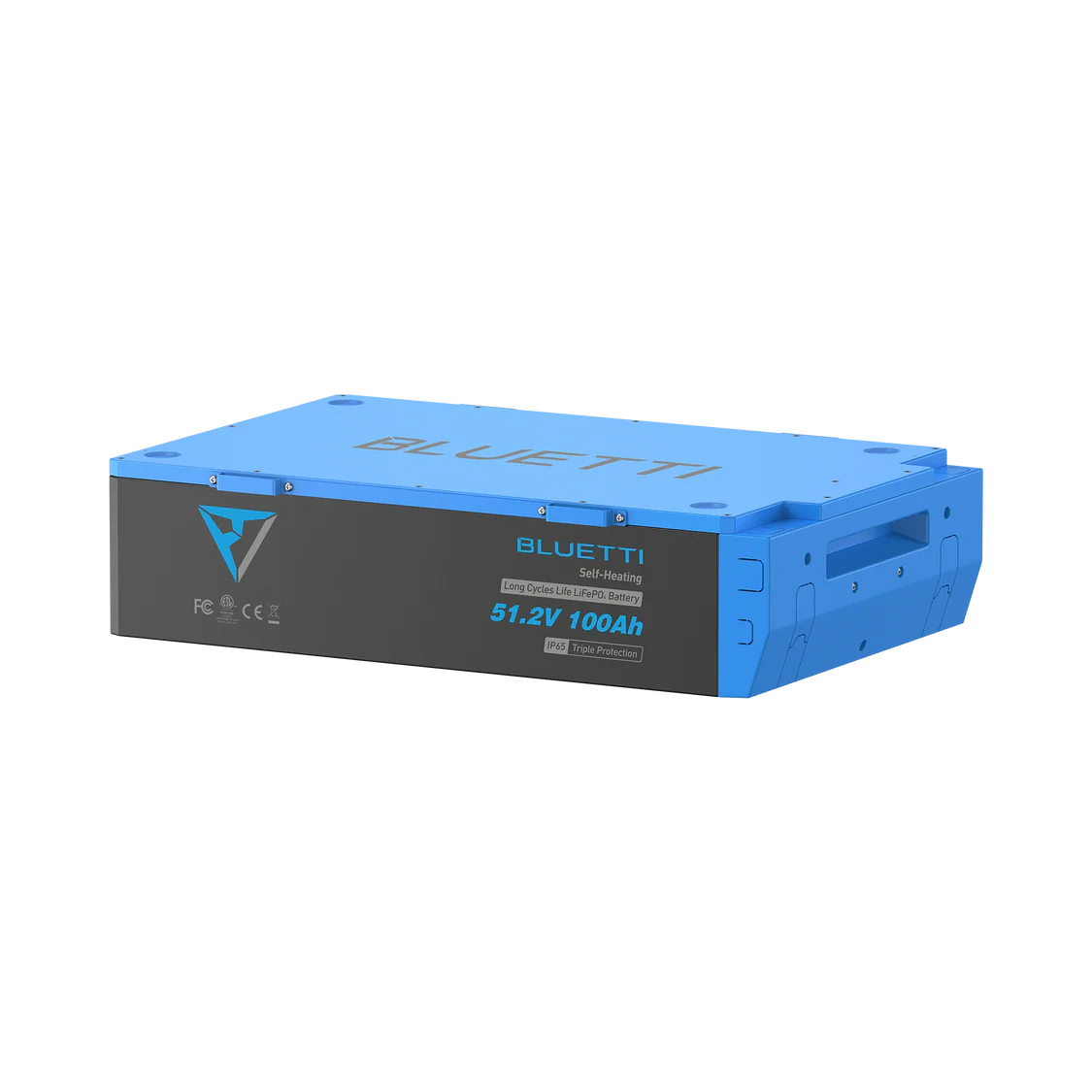 BLUETTI B4810 LiFePO4 battery angled view