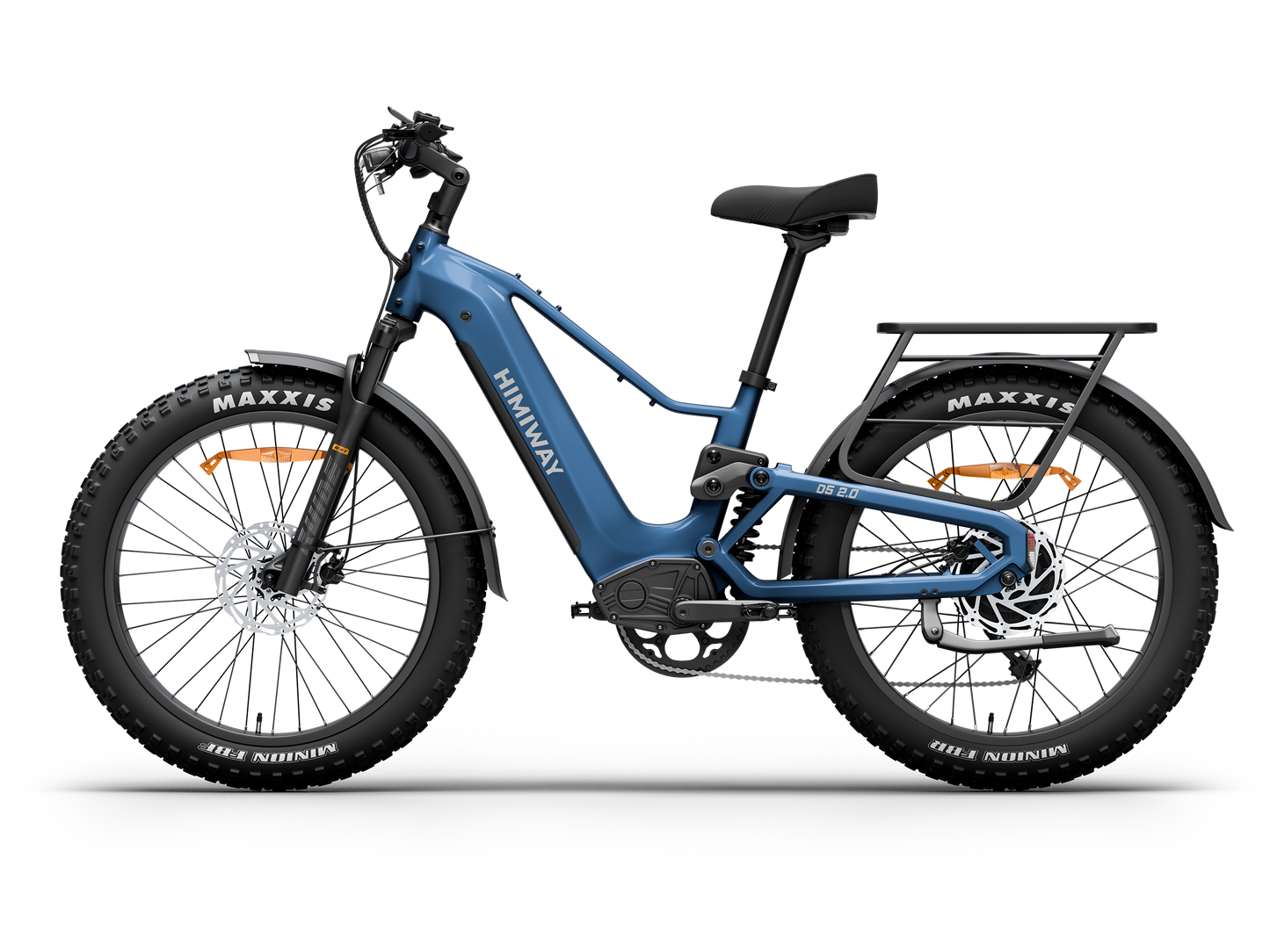 Himiway D5 2.0 Full Suspension Fat Tire eBike — 26" - Top Speed 28 MPH