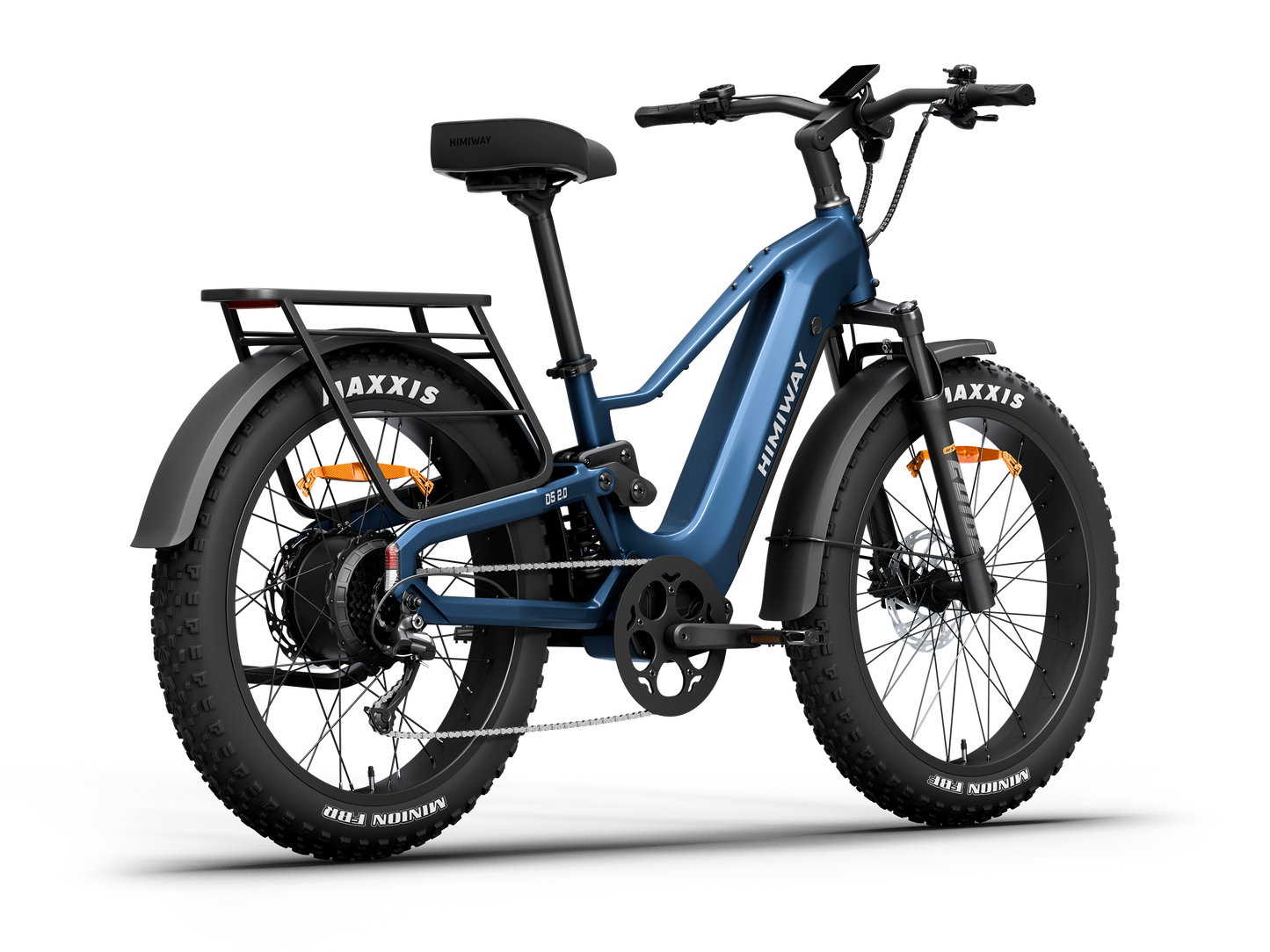 Himiway D5 2.0 Full Suspension Fat Tire eBike — 26" - Top Speed 28 MPH