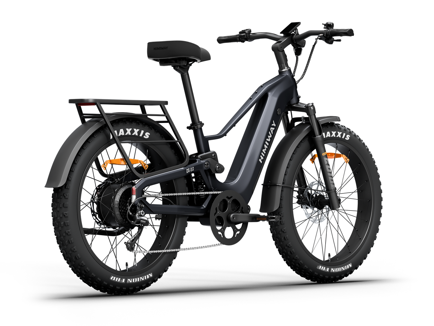Himiway D5 2.0 Full Suspension Fat Tire eBike — 26" - Top Speed 28 MPH