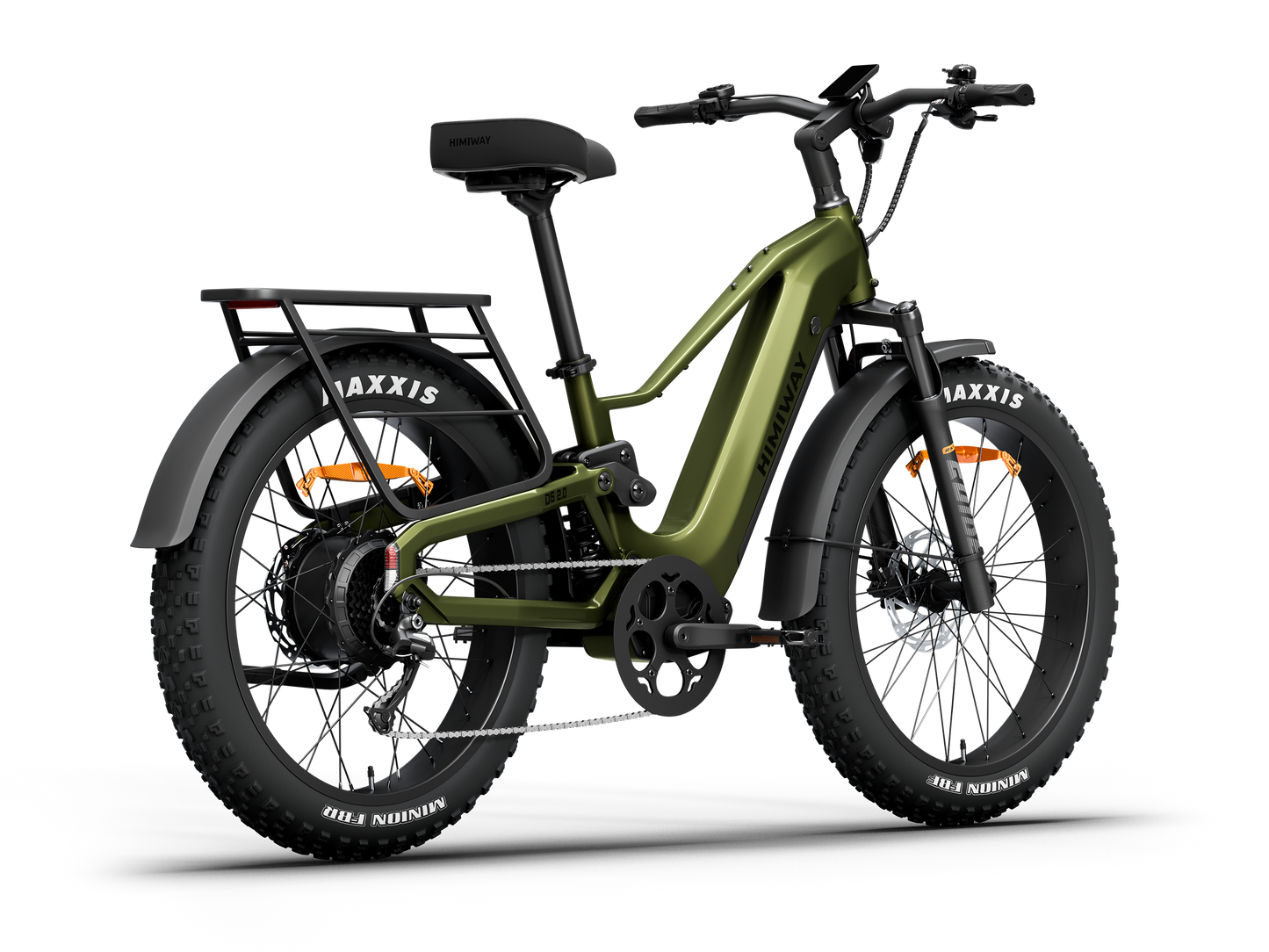 Himiway D5 2.0 Full Suspension Fat Tire eBike — 26" - Top Speed 28 MPH
