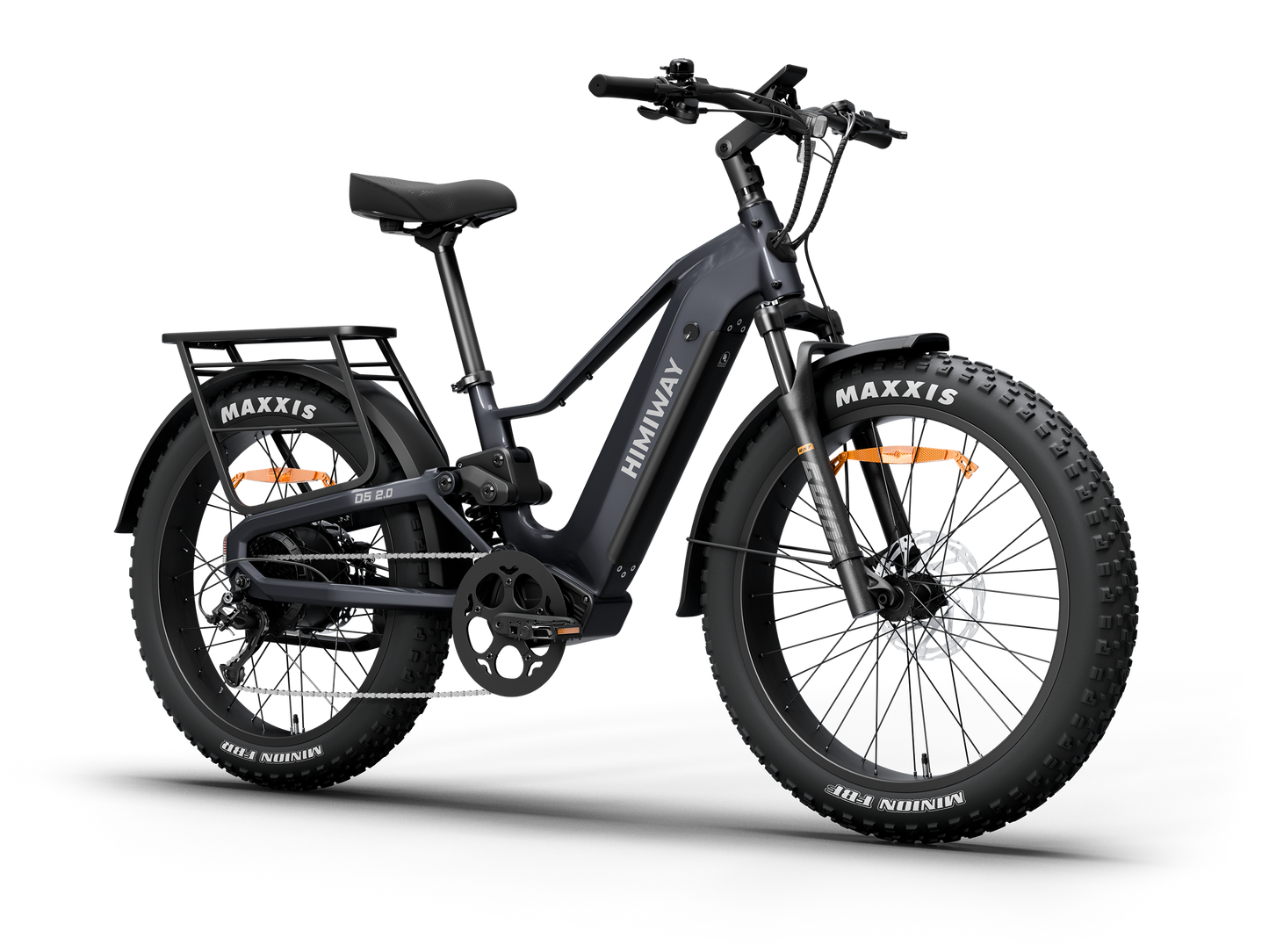 Himiway D5 2.0 Full Suspension Fat Tire eBike — 26" - Top Speed 28 MPH