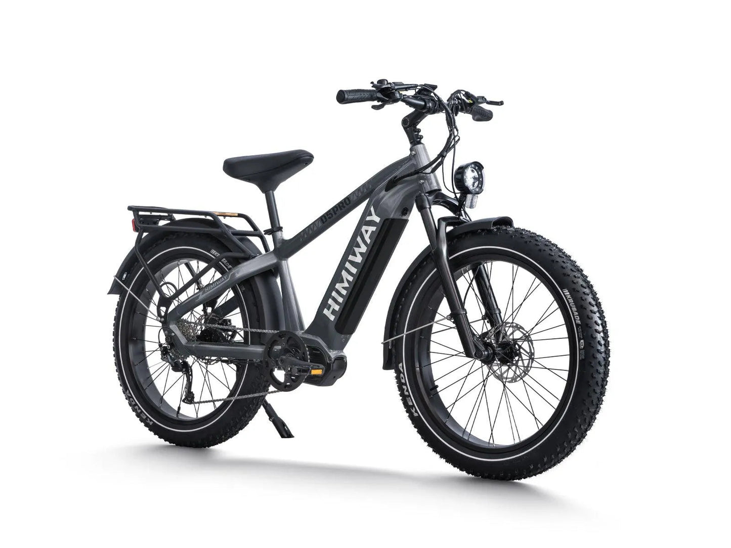 Himiway D5 Pro Mid-Drive Electric Fat Tire Bike - 130Nm Torque, All-Terrain eBike - Top Speed 20 MPH