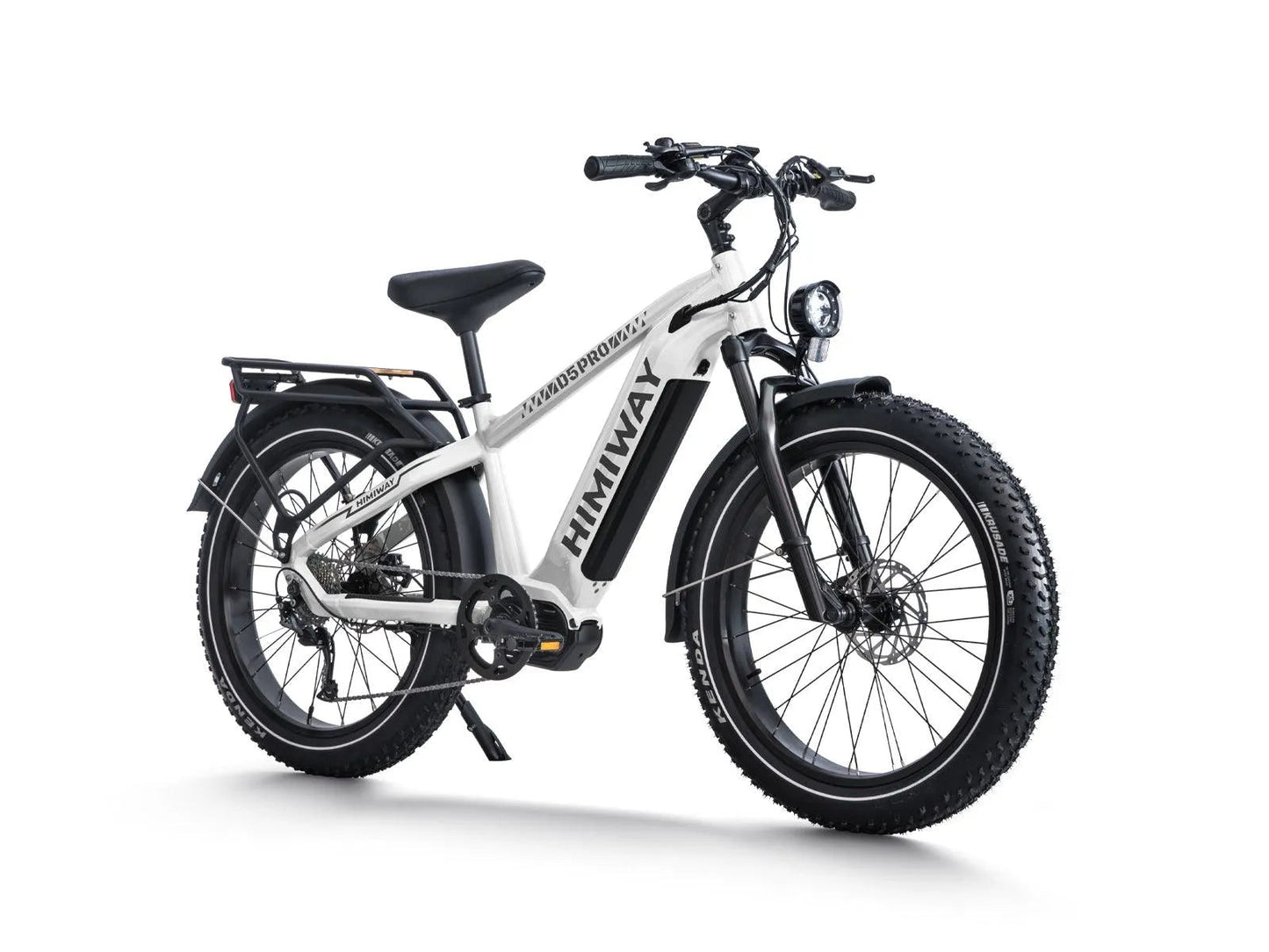 Himiway D5 Pro Mid-Drive Electric Fat Tire Bike - 130Nm Torque, All-Terrain eBike - Top Speed 20 MPH