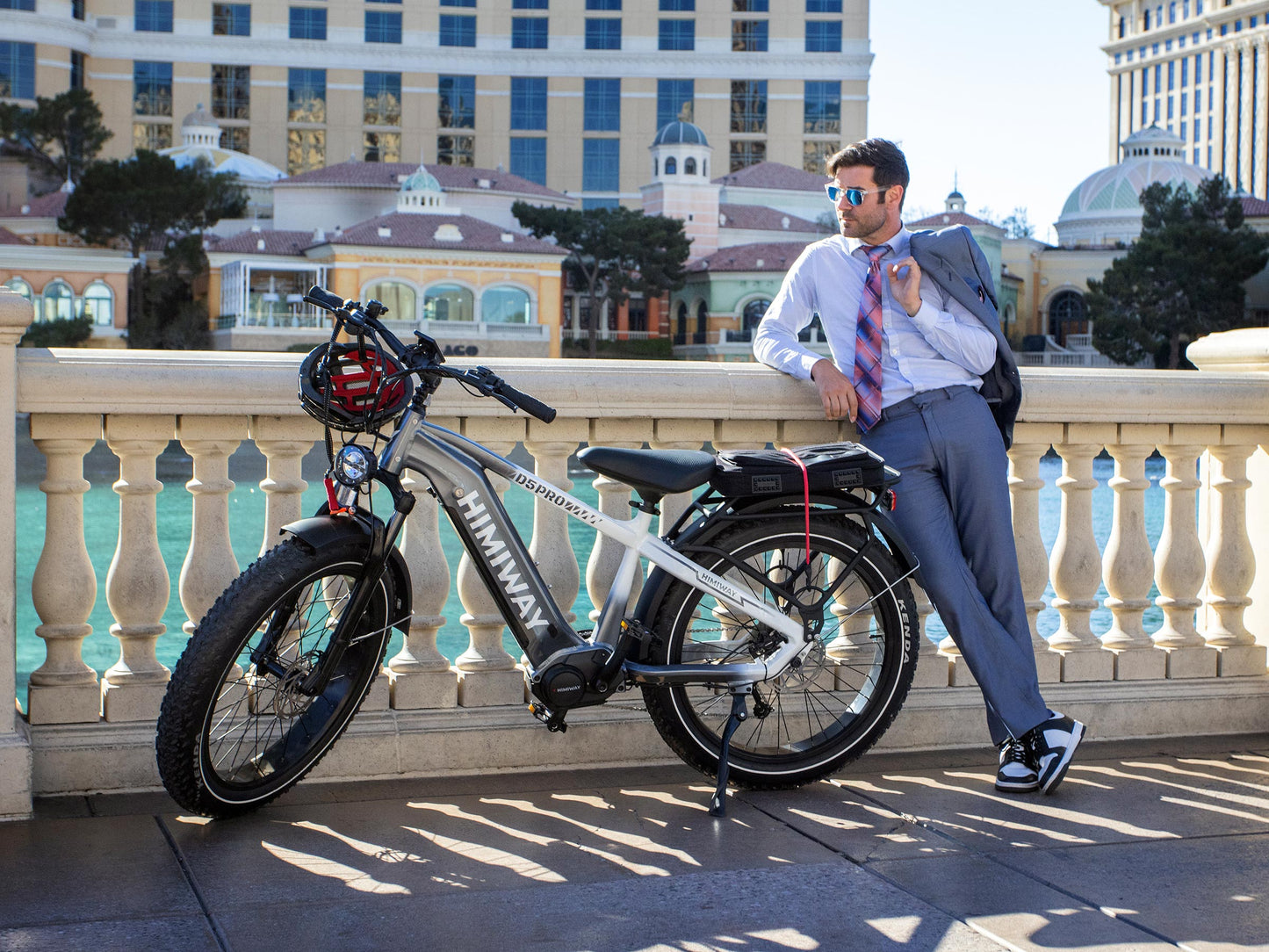 Himiway D5 Pro Mid-Drive Electric Fat Tire Bike - 130Nm Torque, All-Terrain eBike - Top Speed 20 MPH