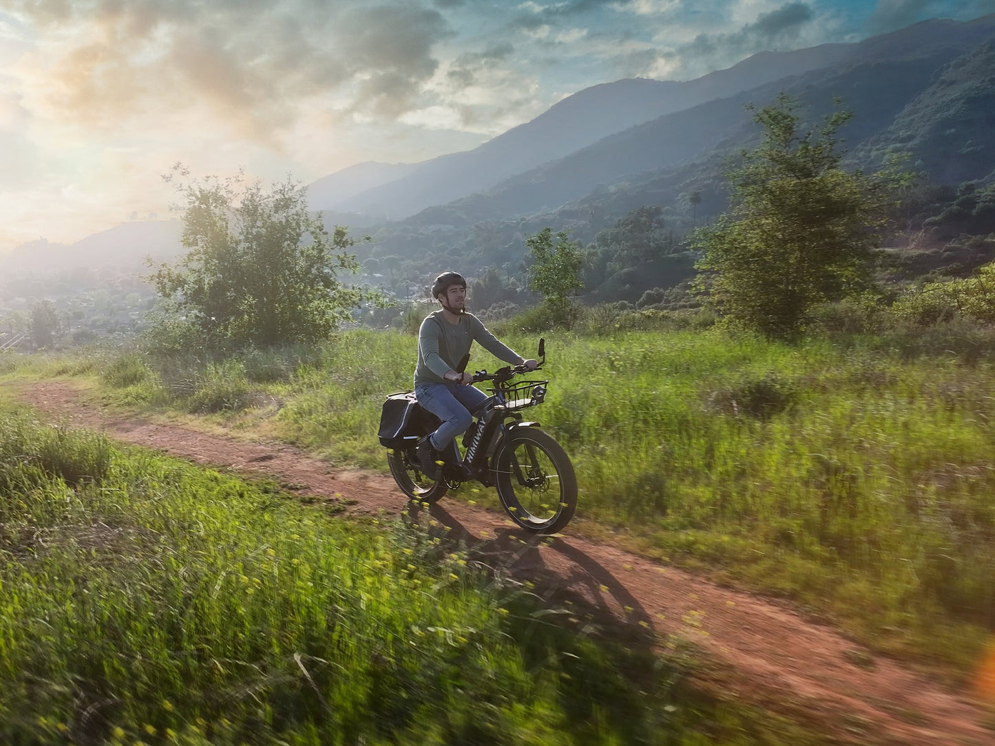 Himiway D5 Zebra Fat Tire Electric Bike - Built for All-Terrain Performance - Top Speed 20 MPH