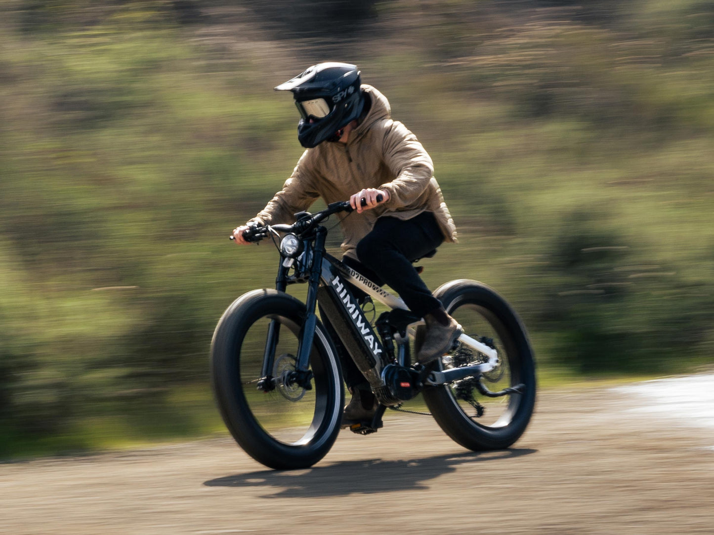Himiway D7 PRO Electric Bike - Full Suspension Fat Tire All-Terrain - Top Speed 20 MPH