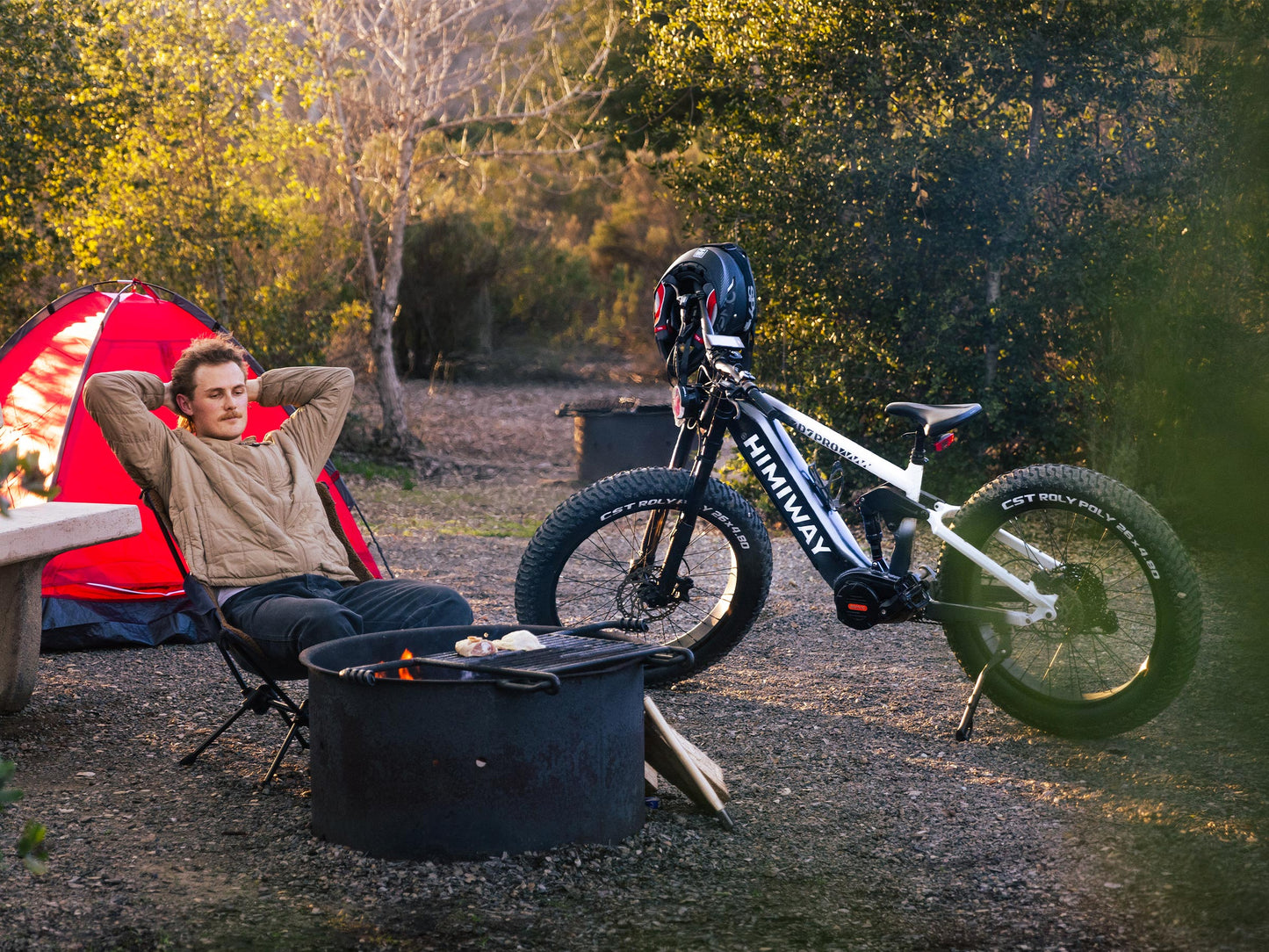 Himiway D7 PRO Electric Bike - Full Suspension Fat Tire All-Terrain - Top Speed 20 MPH