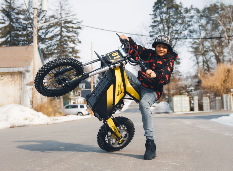 Heybike Villain Electric Pit Bike — Built for Power, Control & Pure Riding Freedom
