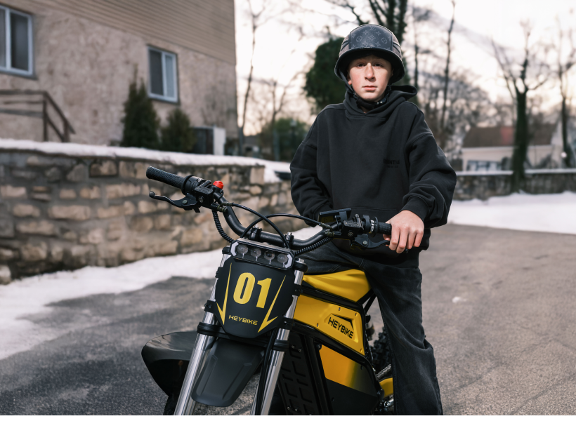 Heybike Villain Electric Pit Bike — Built for Power, Control & Pure Riding Freedom