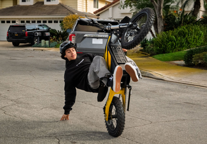 Heybike Villain Electric Pit Bike — Built for Power, Control & Pure Riding Freedom