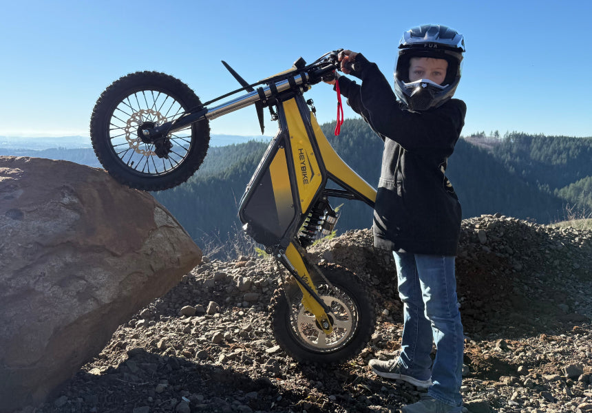 Heybike Villain Electric Pit Bike — Built for Power, Control & Pure Riding Freedom