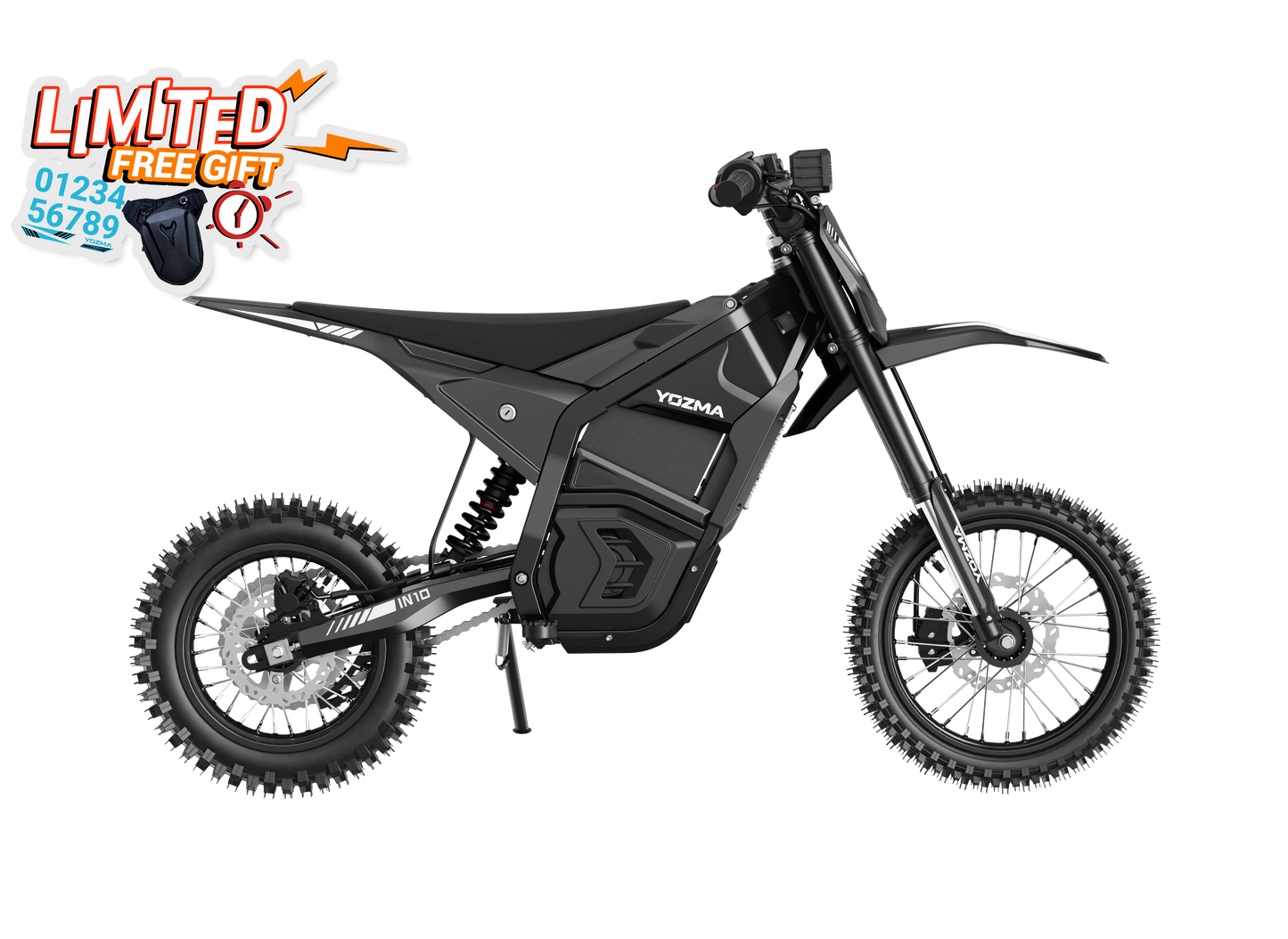 Yozma IN 10 Off-Road Electric Mini Dirt Bike For Teens & Adults