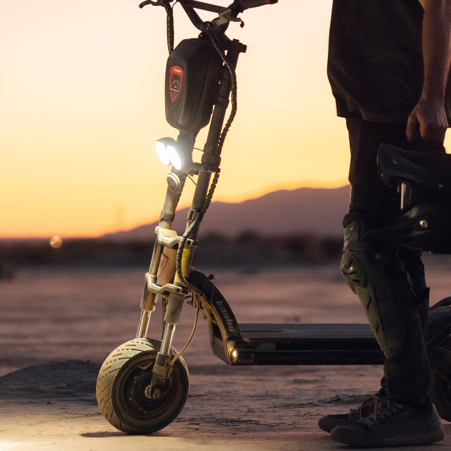 Kaabo Warrior 11 Pro+ Electric Scooter — 50 MPH Dual Motor
