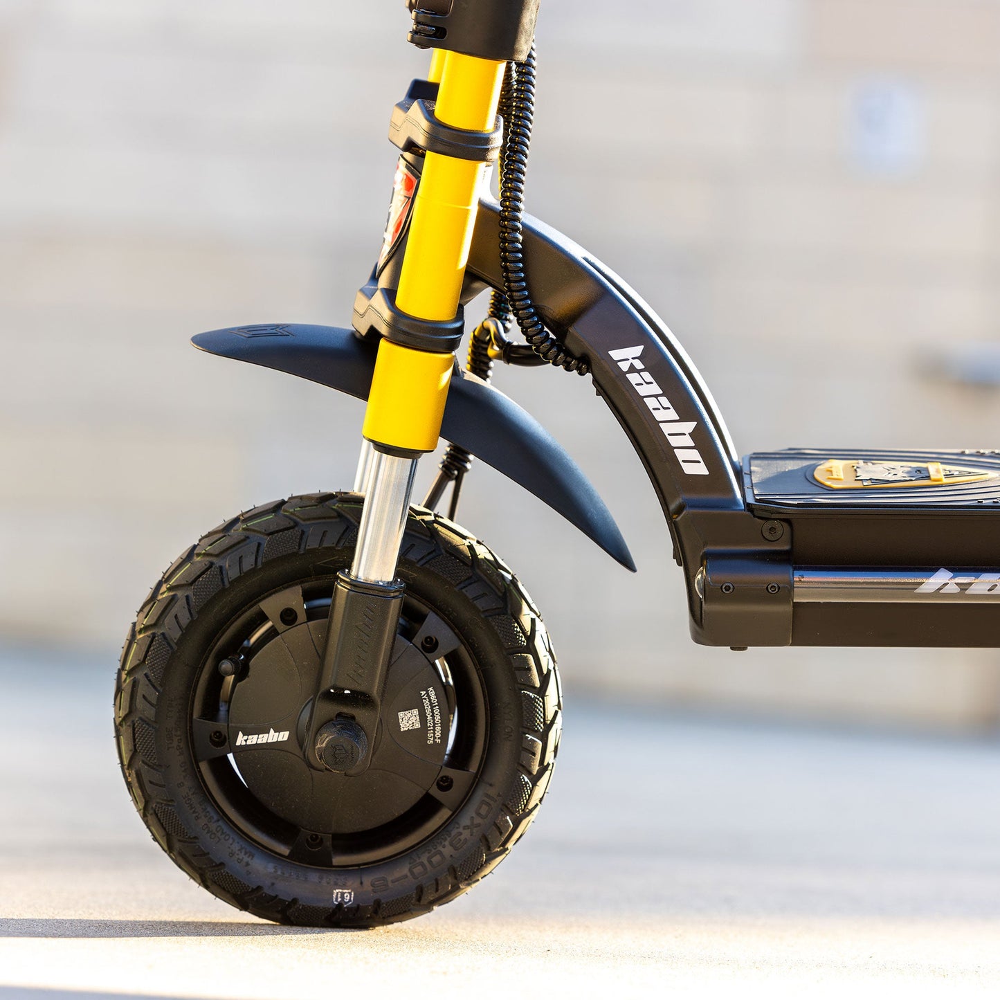 Kaabo Warrior X Max Electric Scooter 44 MPH Dual Motor All-Terrain