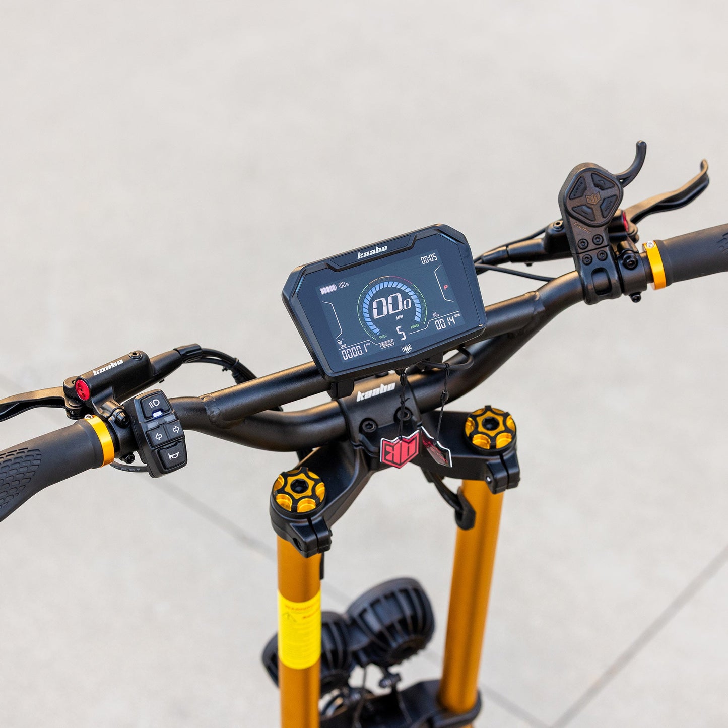Kaabo Warrior X Max Electric Scooter 44 MPH Dual Motor All-Terrain