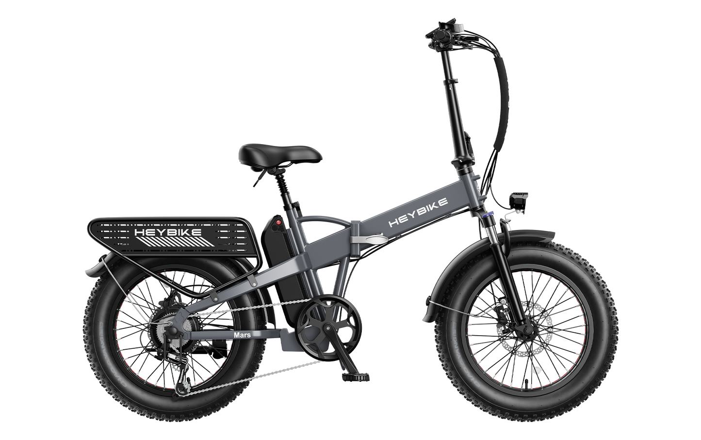 Heybike Mars 2.0 High-Power Folding Fat Tire eBike