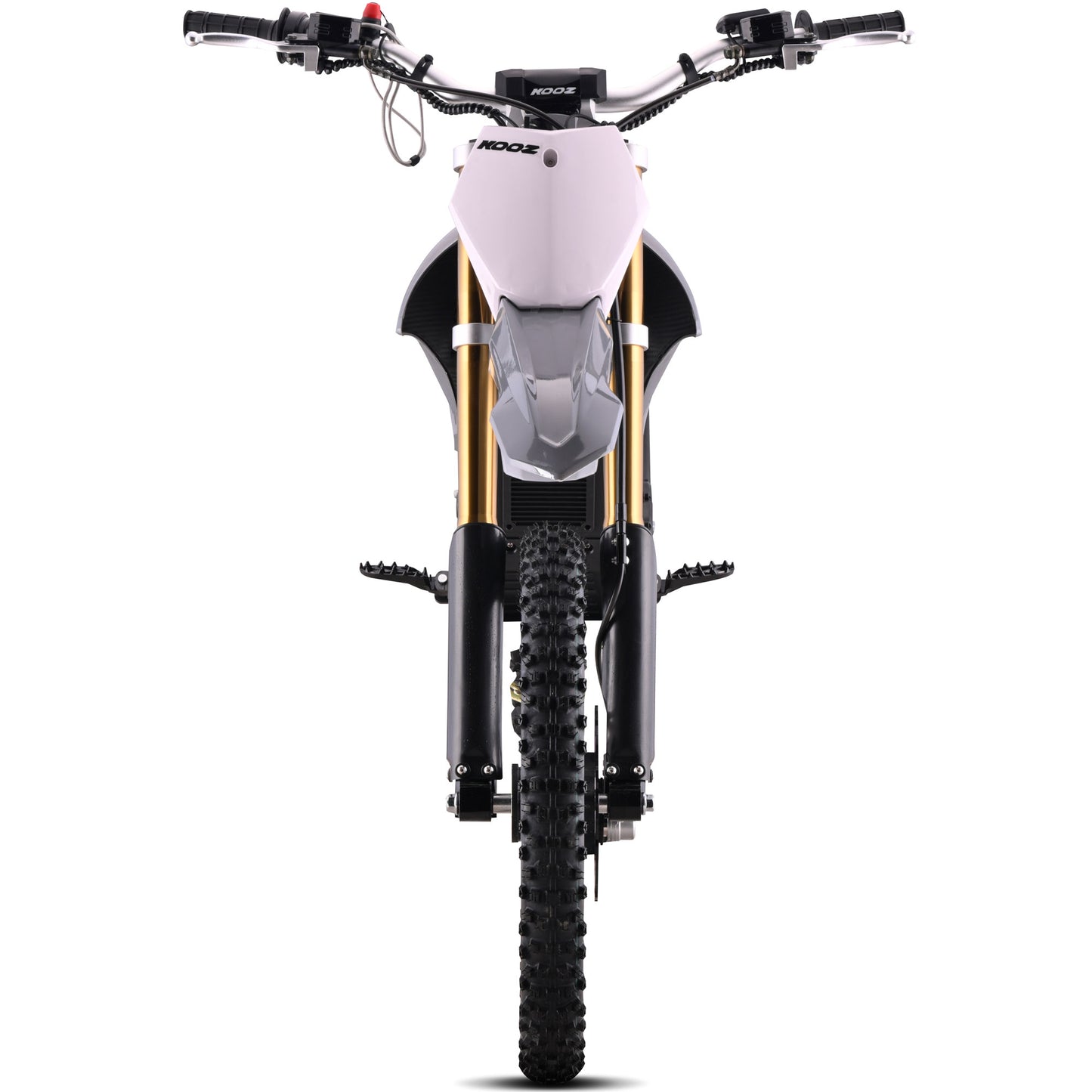 MotoTec Pro 72V 35Ah 8000W 19/16 electric dirt bike front view
