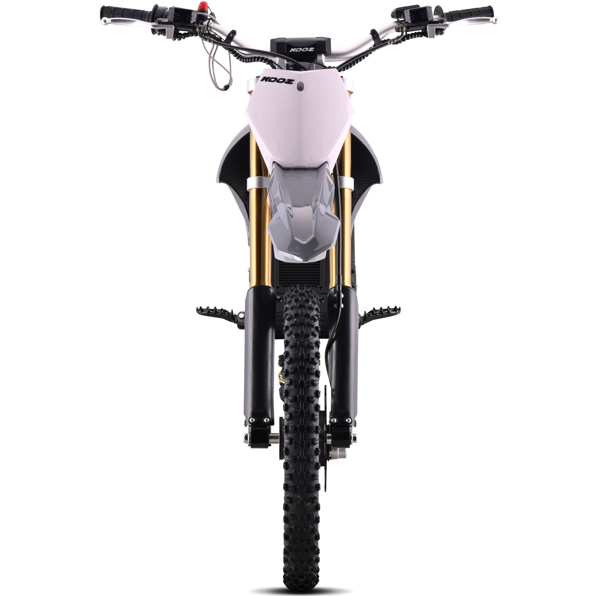 MotoTec Pro 72V 35Ah 8000W 19/16 electric dirt bike front view