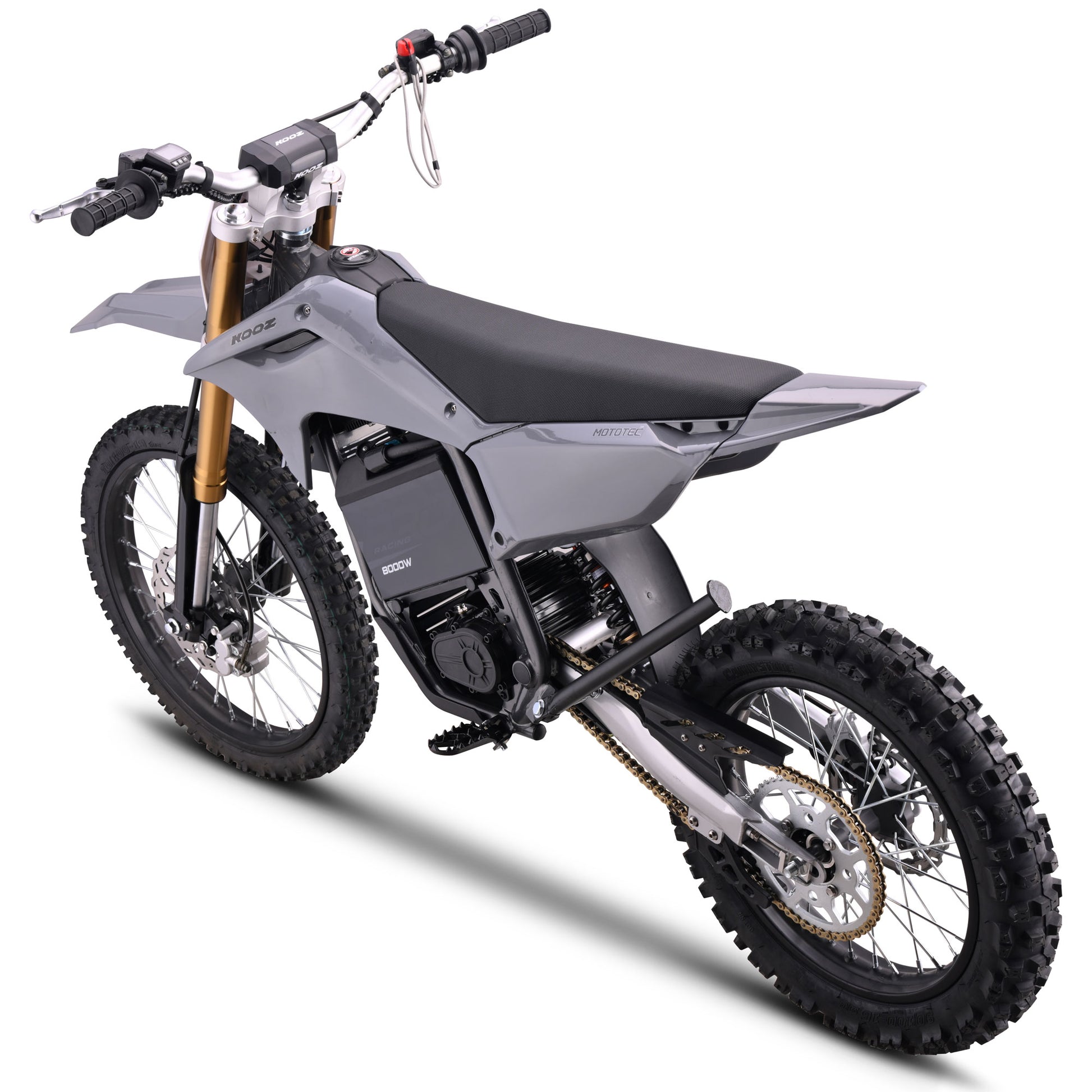 MotoTec Pro 72V 35Ah 8000W 19/16 electric dirt bike color variant view