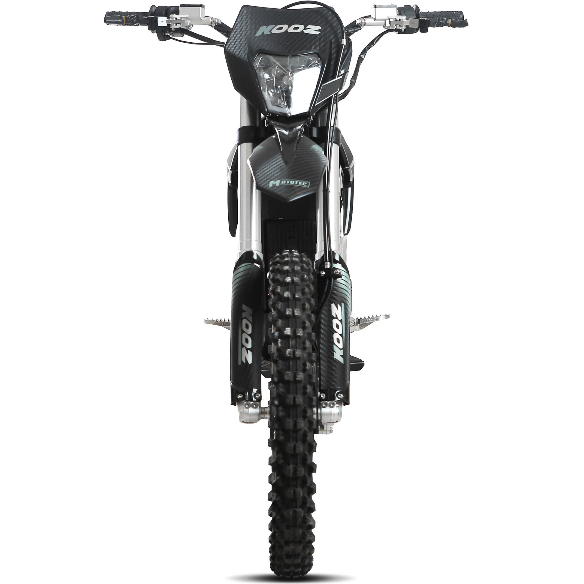 MotoTec Venom 72V 30000W electric dirt bike rear view