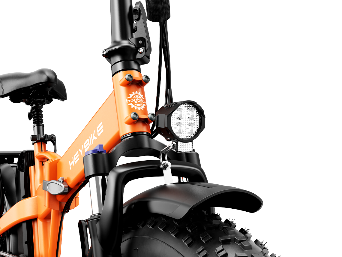 Heybike Mars 2.0 High-Power Folding Fat Tire eBike
