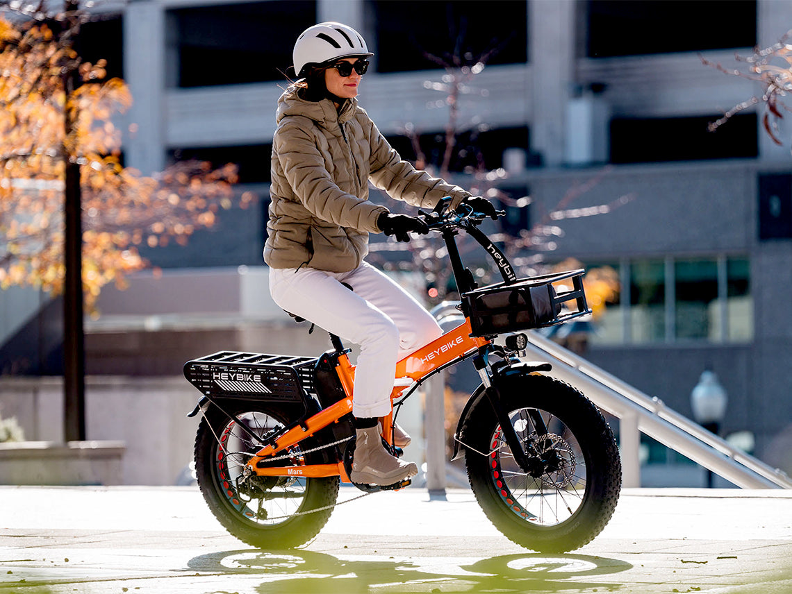 Heybike Mars 2.0 High-Power Folding Fat Tire eBike