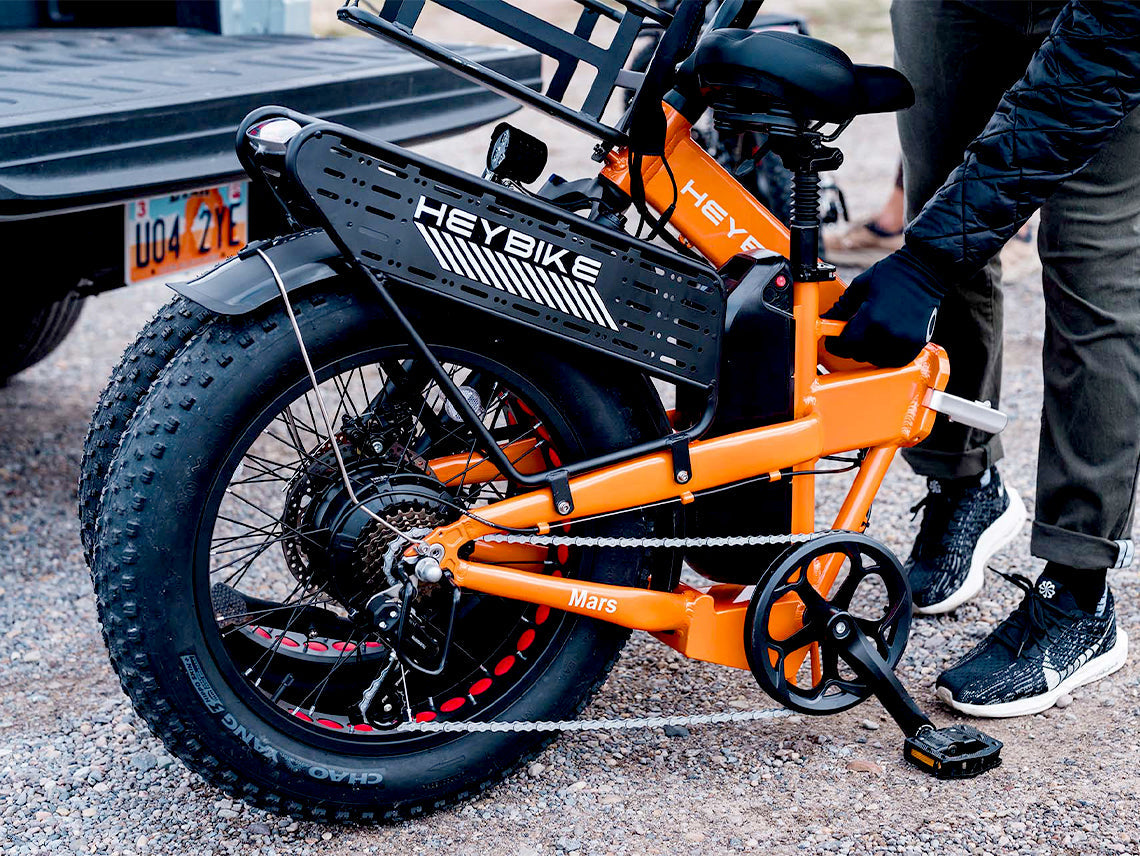 Heybike Mars 2.0 High-Power Folding Fat Tire eBike