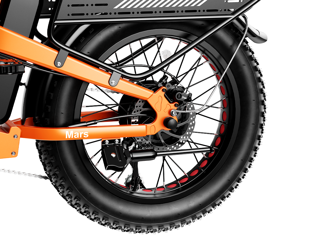 Heybike Mars 2.0 High-Power Folding Fat Tire eBike