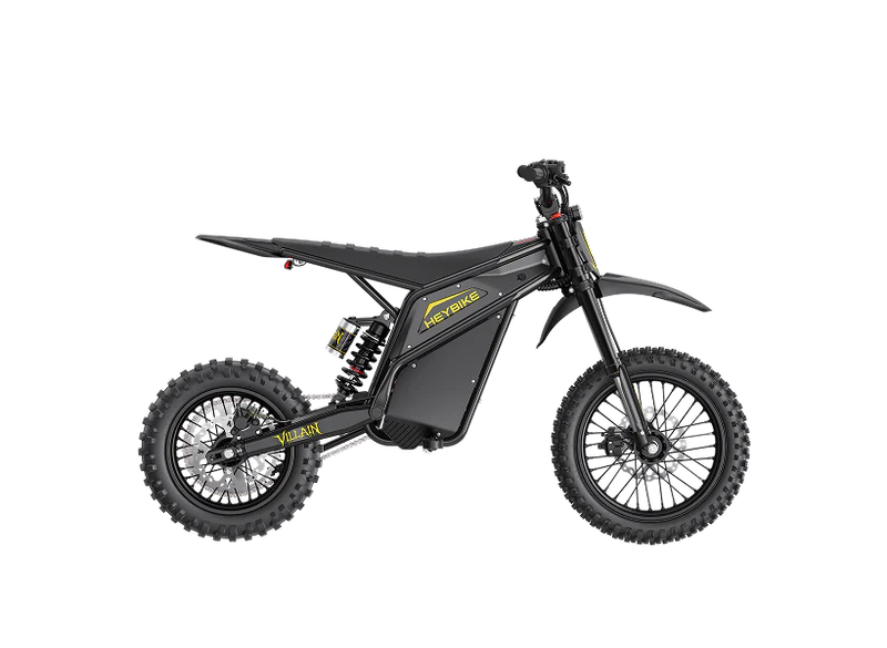 Heybike Villain in Midnight Black