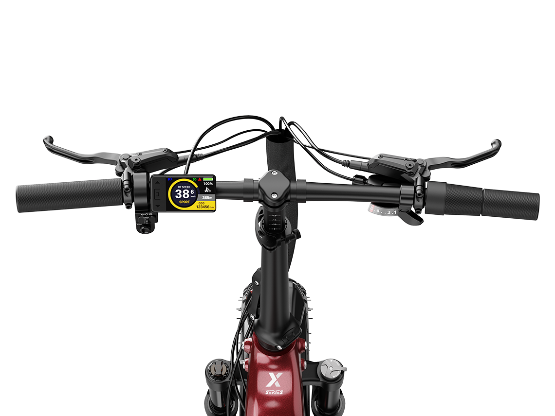 Heybike Ranger 3.0 Pro Folding Electric Bike - 90 Mile Range, Full Suspension - Top Speed 28 MPH