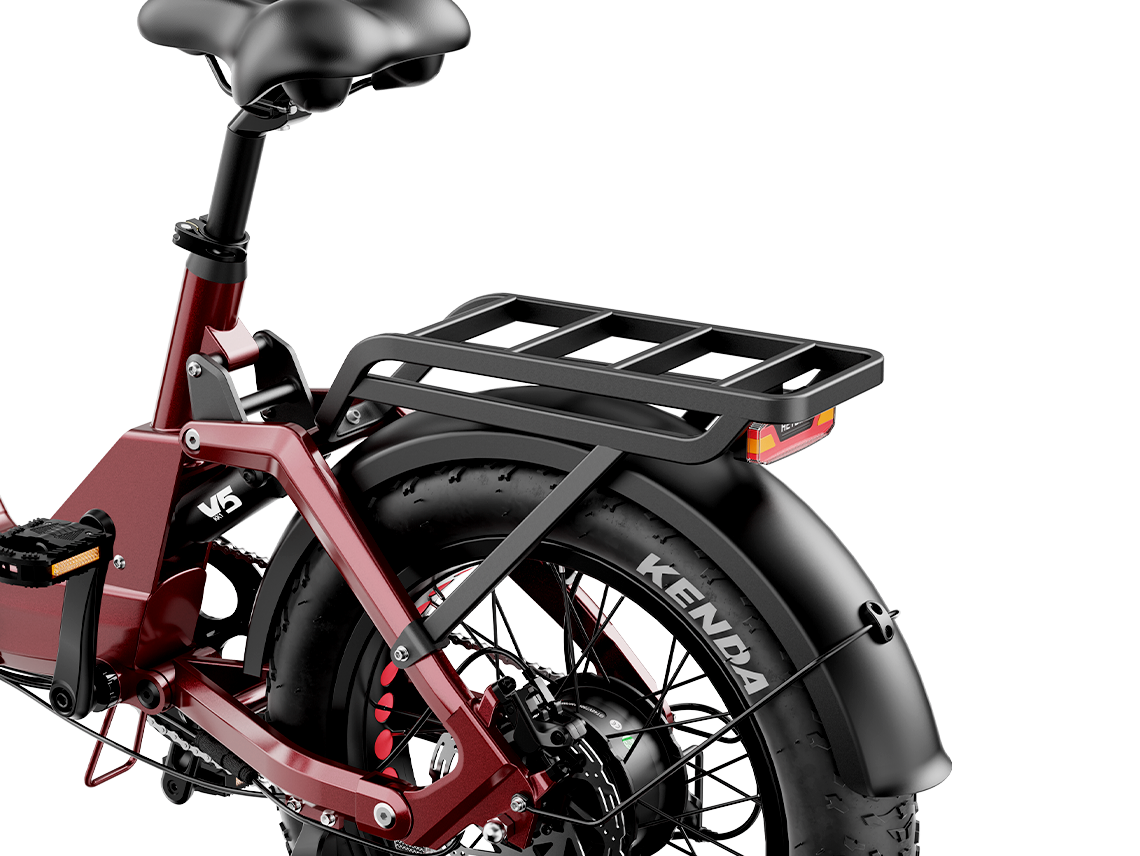 Heybike Ranger 3.0 Pro Folding Electric Bike - 90 Mile Range, Full Suspension - Top Speed 28 MPH