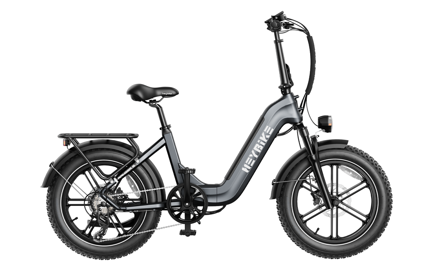 Heybike Ranger S Folding Electric Bike — 55 Mile Range, 28 MPH