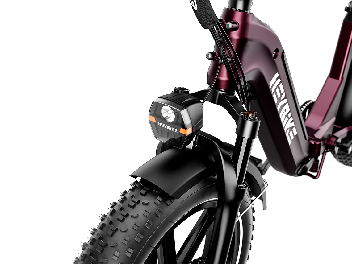 Heybike Ranger S Folding Electric Bike — 55 Mile Range, 28 MPH
