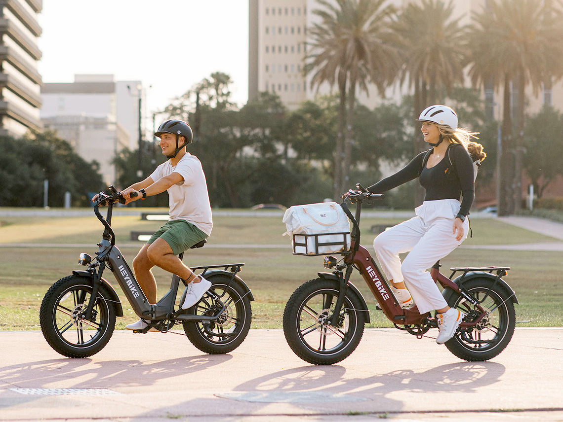 Heybike Ranger S Folding Electric Bike — 55 Mile Range, 28 MPH