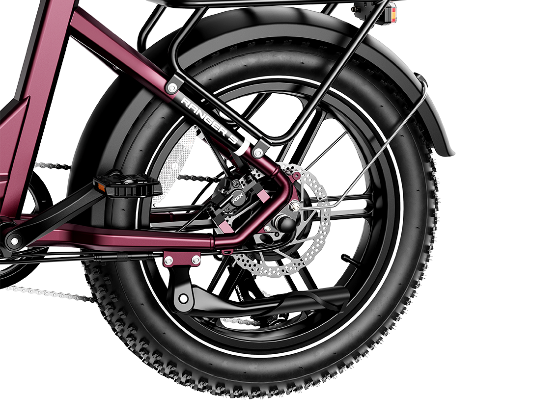 Heybike Ranger S Folding Electric Bike — 55 Mile Range, 28 MPH
