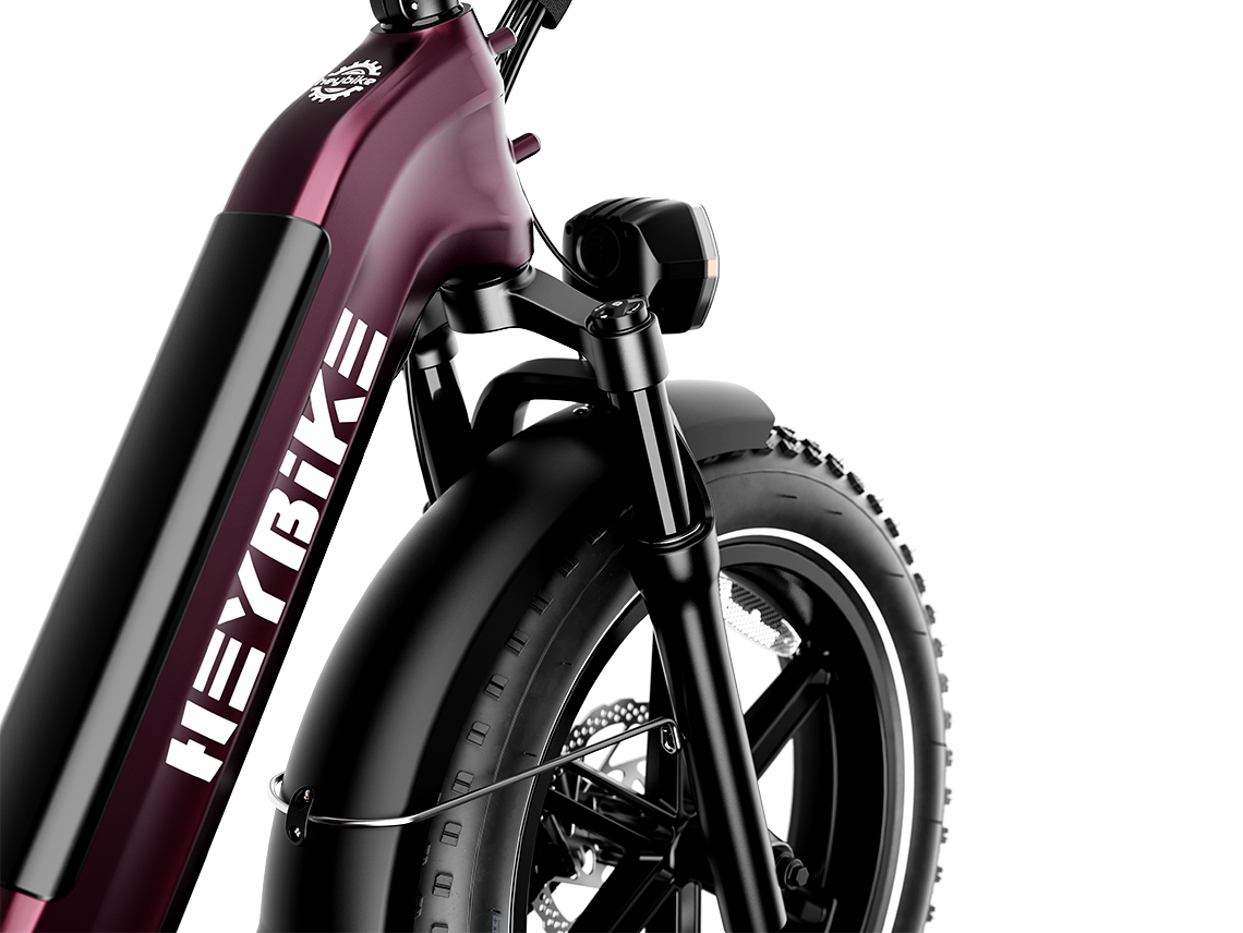 Heybike Ranger S Folding Electric Bike — 55 Mile Range, 28 MPH