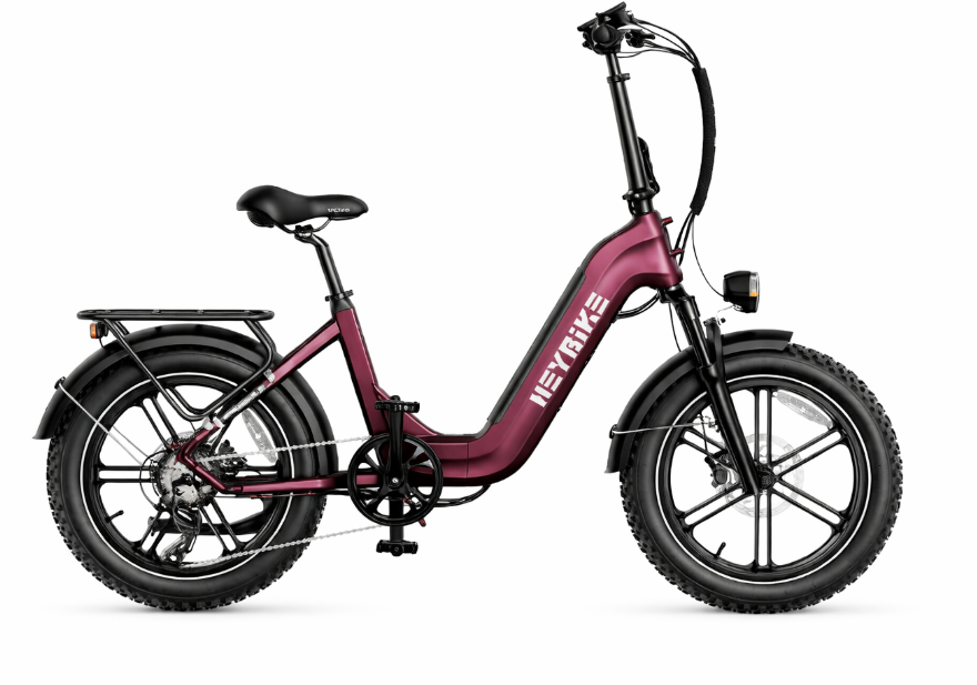 Heybike Ranger S Folding Electric Bike — 55 Mile Range, 28 MPH