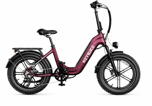 Heybike Ranger S Folding Electric Bike — 55 Mile Range, 28 MPH